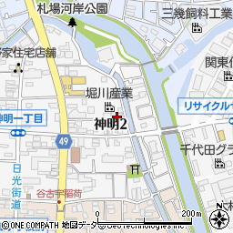 堀川産業株式会社　夜間緊急受付周辺の地図