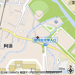 埼玉県飯能市阿須874周辺の地図