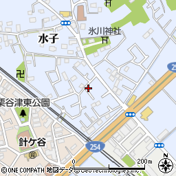 埼玉県富士見市水子6319周辺の地図