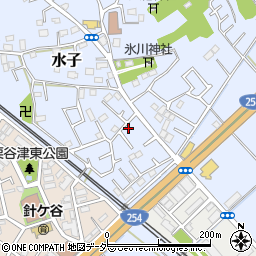 埼玉県富士見市水子6320周辺の地図