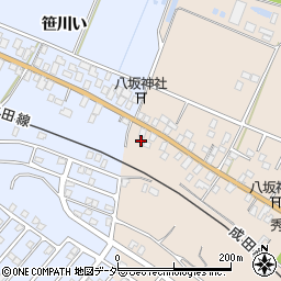 千葉県香取郡東庄町新宿1304-2周辺の地図