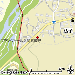 埼玉県入間市仏子1588周辺の地図