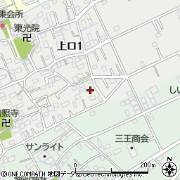 埼玉県三郷市上口1丁目145周辺の地図