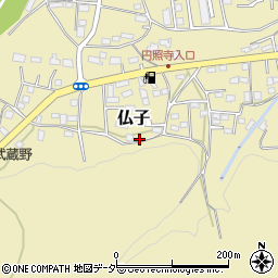 埼玉県入間市仏子292周辺の地図