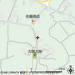 千葉県香取市油田708周辺の地図