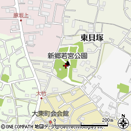 新郷貝塚（新郷若宮公園）周辺の地図