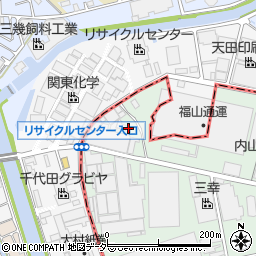 埼玉県八潮市南後谷140-2周辺の地図