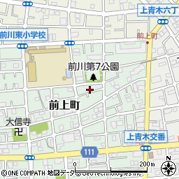 埼玉県川口市前上町23周辺の地図