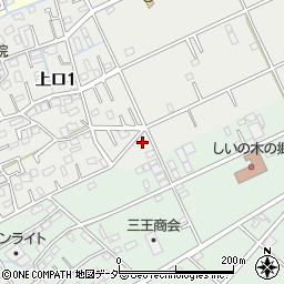 埼玉県三郷市上口1丁目151周辺の地図
