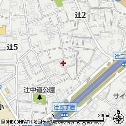 埼玉県さいたま市南区辻2丁目14-14周辺の地図