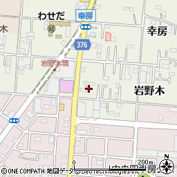 埼玉県三郷市岩野木35周辺の地図
