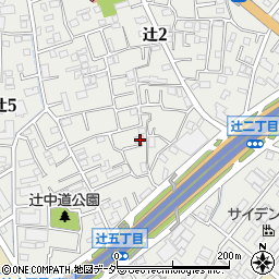 埼玉県さいたま市南区辻2丁目14-13周辺の地図