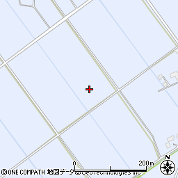 千葉県印西市安食卜杭周辺の地図