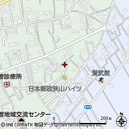 埼玉県狭山市南入曽378周辺の地図