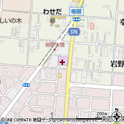 埼玉県三郷市岩野木1周辺の地図