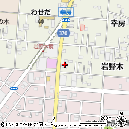 埼玉県三郷市岩野木36周辺の地図