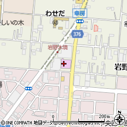 埼玉県三郷市岩野木2周辺の地図