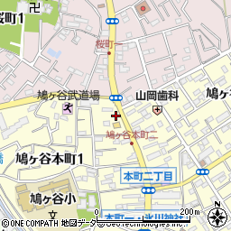 花岡神仏具店周辺の地図