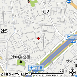 埼玉県さいたま市南区辻2丁目14-17周辺の地図