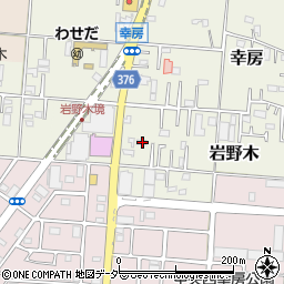 埼玉県三郷市岩野木35-1周辺の地図