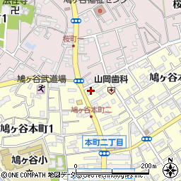 壽庵周辺の地図