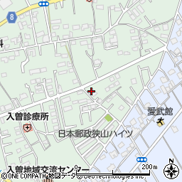 埼玉県狭山市南入曽369周辺の地図