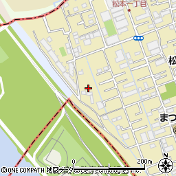 埼玉県さいたま市南区松本2丁目22周辺の地図