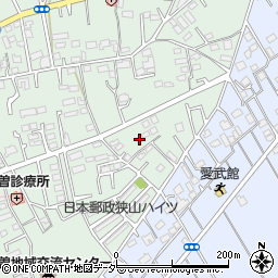 埼玉県狭山市南入曽374周辺の地図