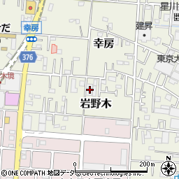 埼玉県三郷市岩野木48周辺の地図