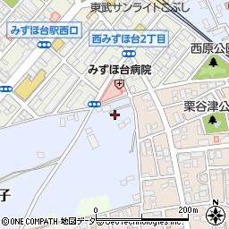 埼玉県富士見市水子6552周辺の地図