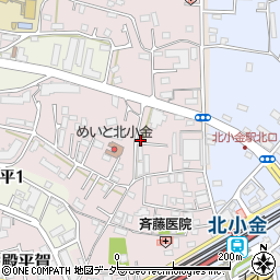 千葉県松戸市殿平賀周辺の地図