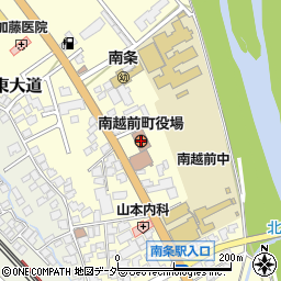 福井県南越前町（南条郡）周辺の地図