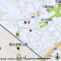埼玉県富士見市水子6344周辺の地図