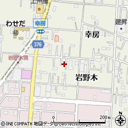 埼玉県三郷市岩野木43周辺の地図