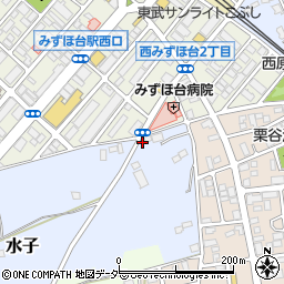 埼玉県富士見市水子6564周辺の地図