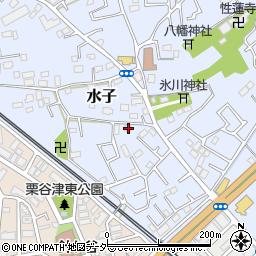 埼玉県富士見市水子6343周辺の地図