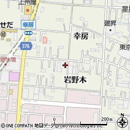 埼玉県三郷市岩野木47周辺の地図