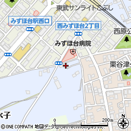埼玉県富士見市水子6551周辺の地図