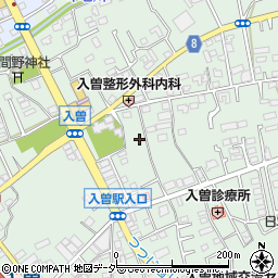埼玉県狭山市南入曽406周辺の地図