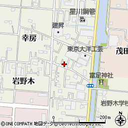 埼玉県三郷市幸房499周辺の地図