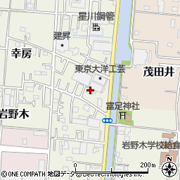埼玉県三郷市幸房502周辺の地図