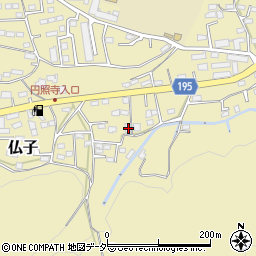 埼玉県入間市仏子337周辺の地図