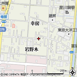 埼玉県三郷市岩野木57周辺の地図