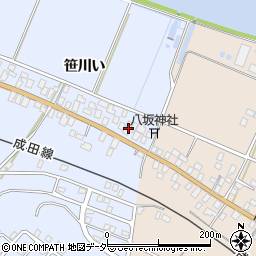 千葉県香取郡東庄町笹川い4783周辺の地図