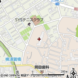オーベル新松戸周辺の地図