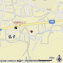 埼玉県入間市仏子328周辺の地図