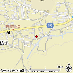 埼玉県入間市仏子338周辺の地図