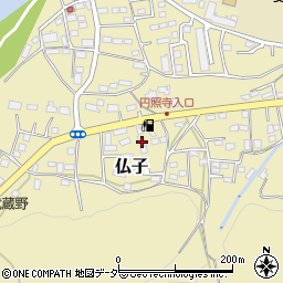 埼玉県入間市仏子295周辺の地図