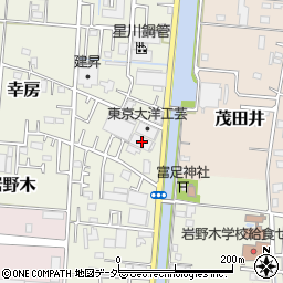 埼玉県三郷市幸房438-2周辺の地図