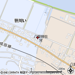 千葉県香取郡東庄町笹川い4784-1周辺の地図